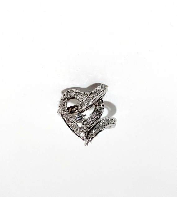 Heart design ring