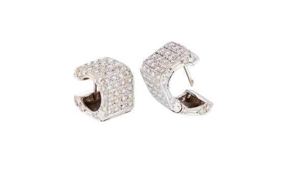 Diamond earrings